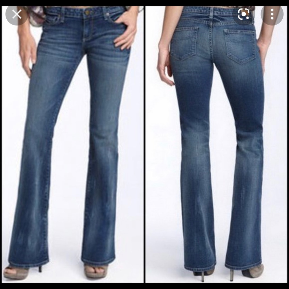 paige laurel canyon low rise bootcut